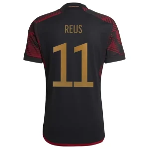 Günstige Fußballtrikots Deutschland Marco Reus 11 Auswärtstrikot 2022