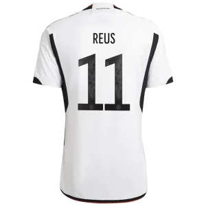 Günstige Fußballtrikots Deutschland Marco Reus 11 Heimtrikot 2022