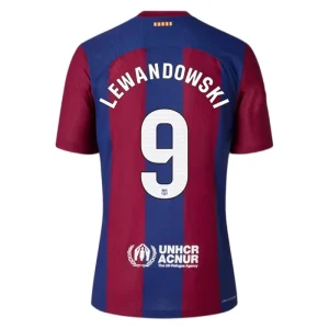 Günstige Fußballtrikots FC Barcelona Robert Lewandowski 9 Heimtrikot 2023-24
