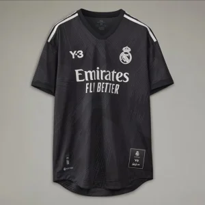 Günstige Fußballtrikots Real Madrid Y-3 120th Anniversary Black Heimtrikot 2022-23