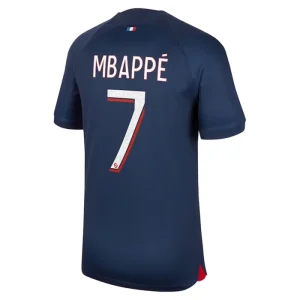 Paris Saint Germain PSG Fußballtrikots 2023-24 Kylian Mbappé 7 Heimtrikot