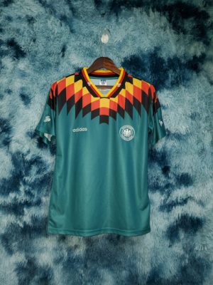 Adidas Retro Fußballtrikot Ausweichtrikot Deutschland 1994