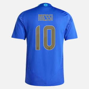 Adidas Günstige Fußballtrikots Argentinien Auswärtstrikot 2024 - Messi 10